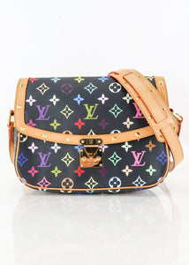 Louis Vuitton, Bags, Louis Vuitton Sologne White Multicolor Crossbody