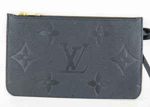 Louis Vuitton Empreinte Neverfull Pochette Black