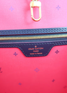 Louis Vuitton Spring in the City Neverfull MM Midnight Fuchsia