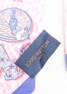 Louis Vuitton Purple Bandeau