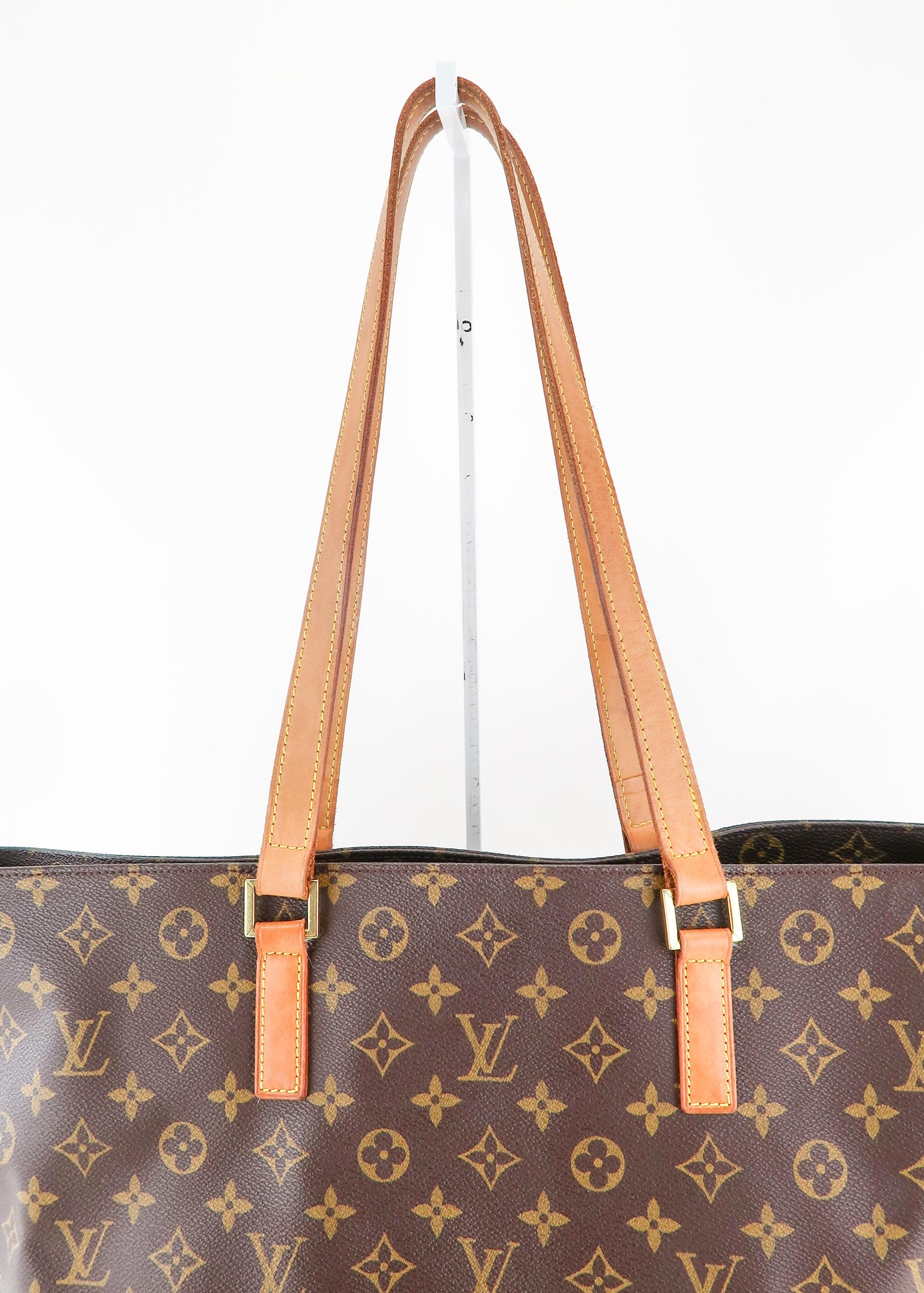 Louis Vuitton Cabas Alto Shopping Tote Bag Monogram LV smip, 名牌