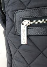 Load image into Gallery viewer, Chanel Coco Cocoon Nylon &amp; Leather Backpack Black