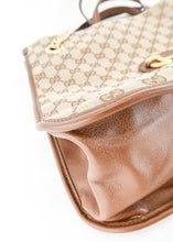 Load image into Gallery viewer, Gucci Monogram 1955 Horsebit 2 Way Tote Brown