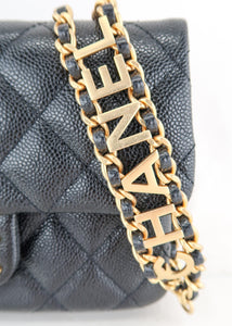 Chanel Pick Me Up Caviar Belt Bag Black