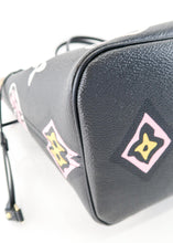 Load image into Gallery viewer, Louis Vuitton Wild at Heart Neverfull MM Black