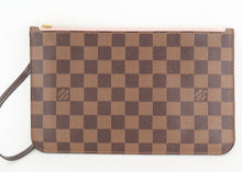 Load image into Gallery viewer, Louis Vuitton Damier Ebene Neverfull Pochette Pink