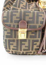 Load image into Gallery viewer, Fendi Monogram Zucca Backpack