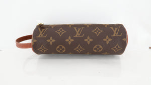 Louis Vuitton Monogram Round Pen Case