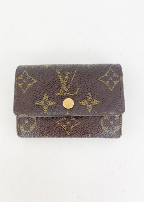 Louis Vuitton Monogram Plat Card Case