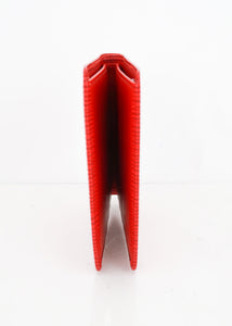 Louis Vuitton Epi Leather Bifold Wallet Red