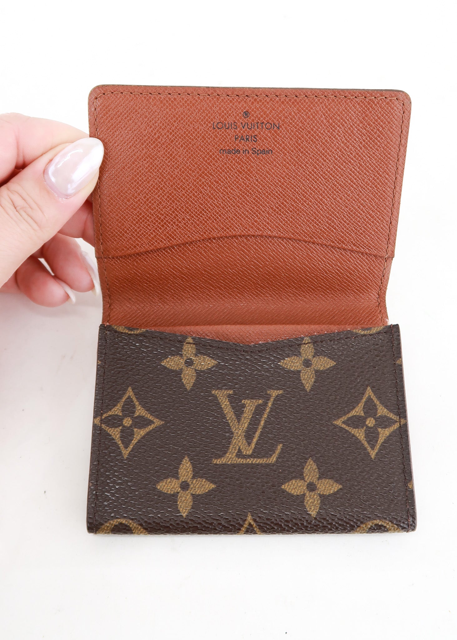 Louis Vuitton Envelope Business Card Holder Monogram