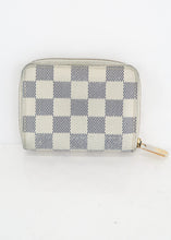 Load image into Gallery viewer, Louis Vuitton Damier Azur Compact Zippy Wallet
