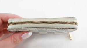 Louis Vuitton Damier Azur Compact Zippy Wallet