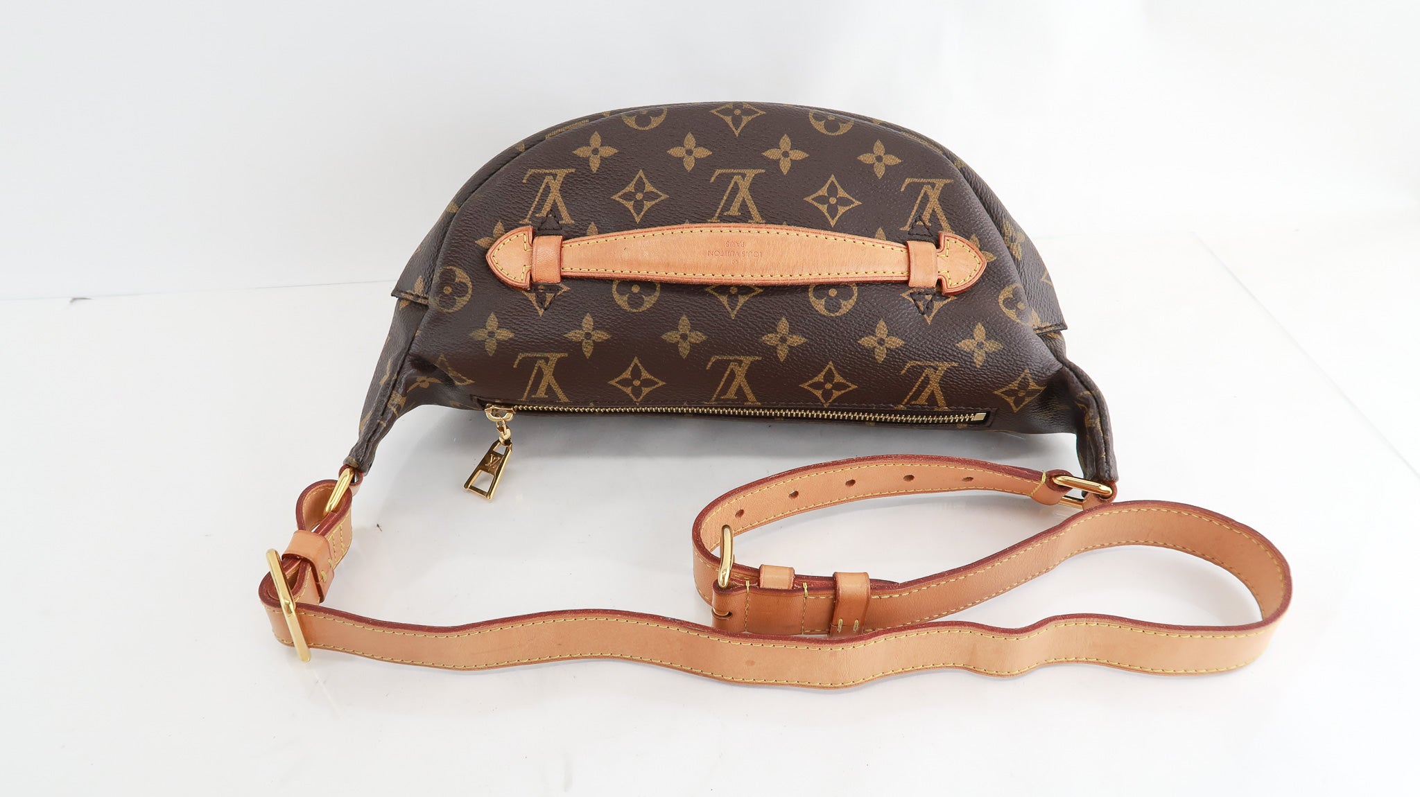 Shop Louis Vuitton BUMBAG Monogram Leather Crossbody Bag Logo Bags by  Mau.loa