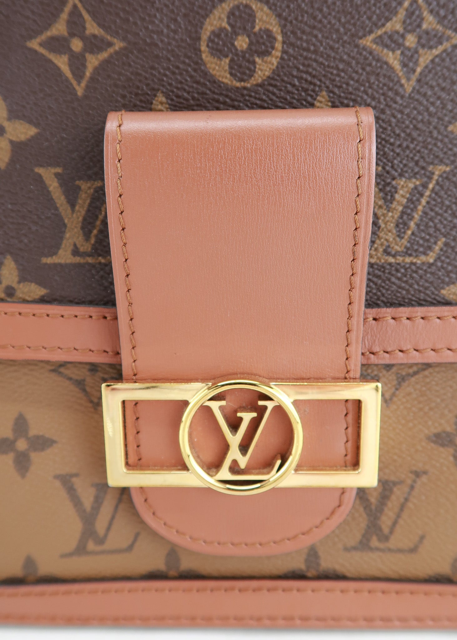 Louis Vuitton Dauphine Capitale Monogram and Monogram Reverse in