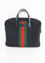 Load image into Gallery viewer, Gucci Sherry GG Canvas Briefcase Black