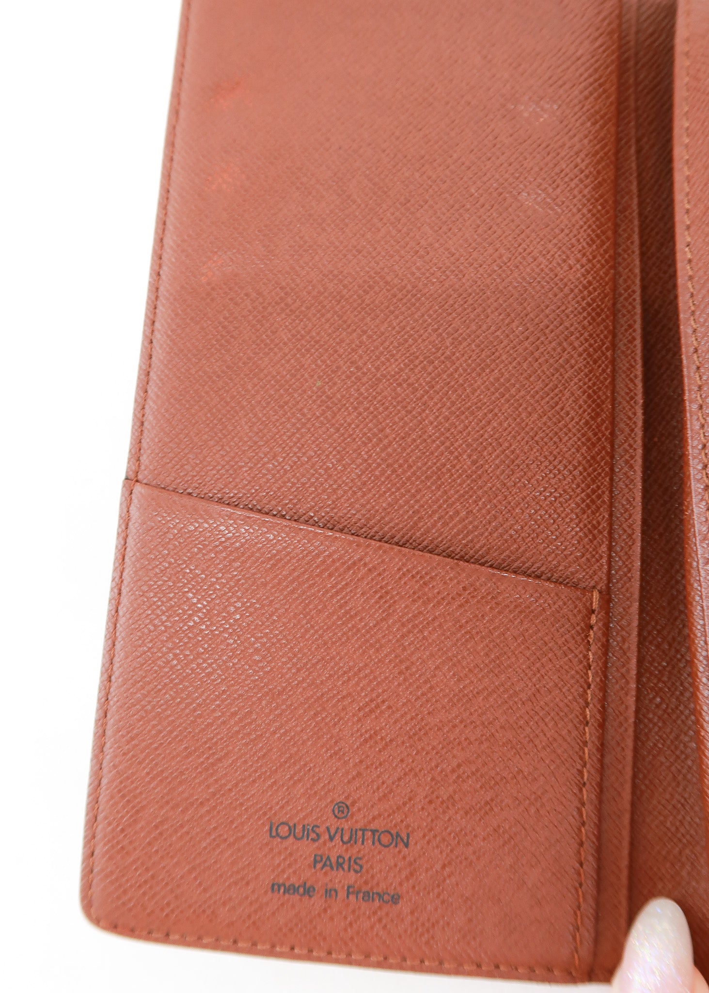 Louis Vuitton Monogram Checkbook Wallet – DAC