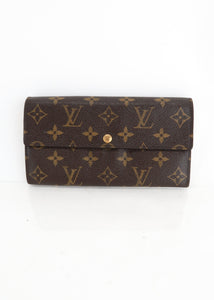 Louis Vuitton, Bags, Louis Vuitton Monogram Wallet Vintage Slim Wallet