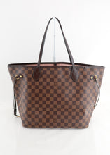 Load image into Gallery viewer, Louis Vuitton Damier Ebene Neverfull MM Rose Ballerine