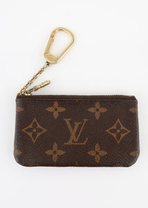 lv key pouch with keys
