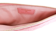 Load image into Gallery viewer, Chanel Caviar Iridescent Pink Flat Wallet