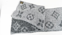 Load image into Gallery viewer, Louis Vuitton Monogram Echarpe Reversible Scarf Grey
