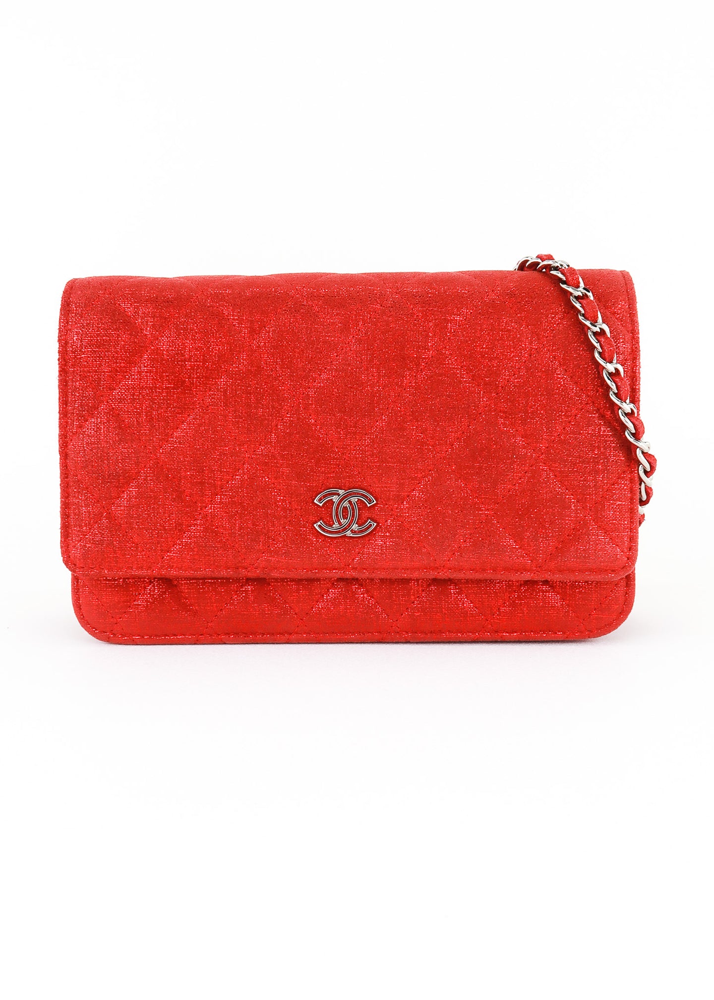 Chanel Wallet On Chain WOC Red  THE PURSE AFFAIR