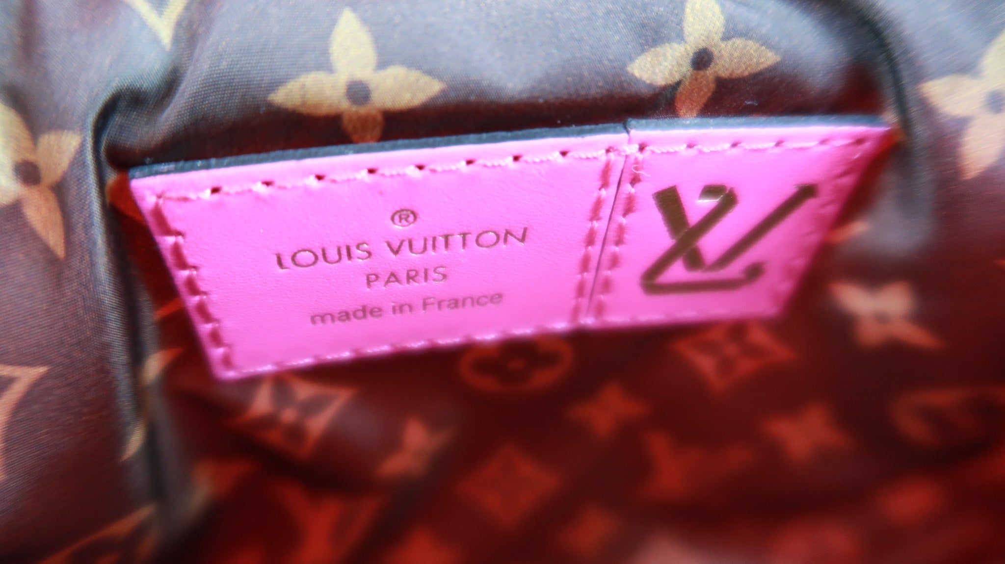 Louis Vuitton Hot Pink Monogram Pillow Pochette Accessoires Maxi