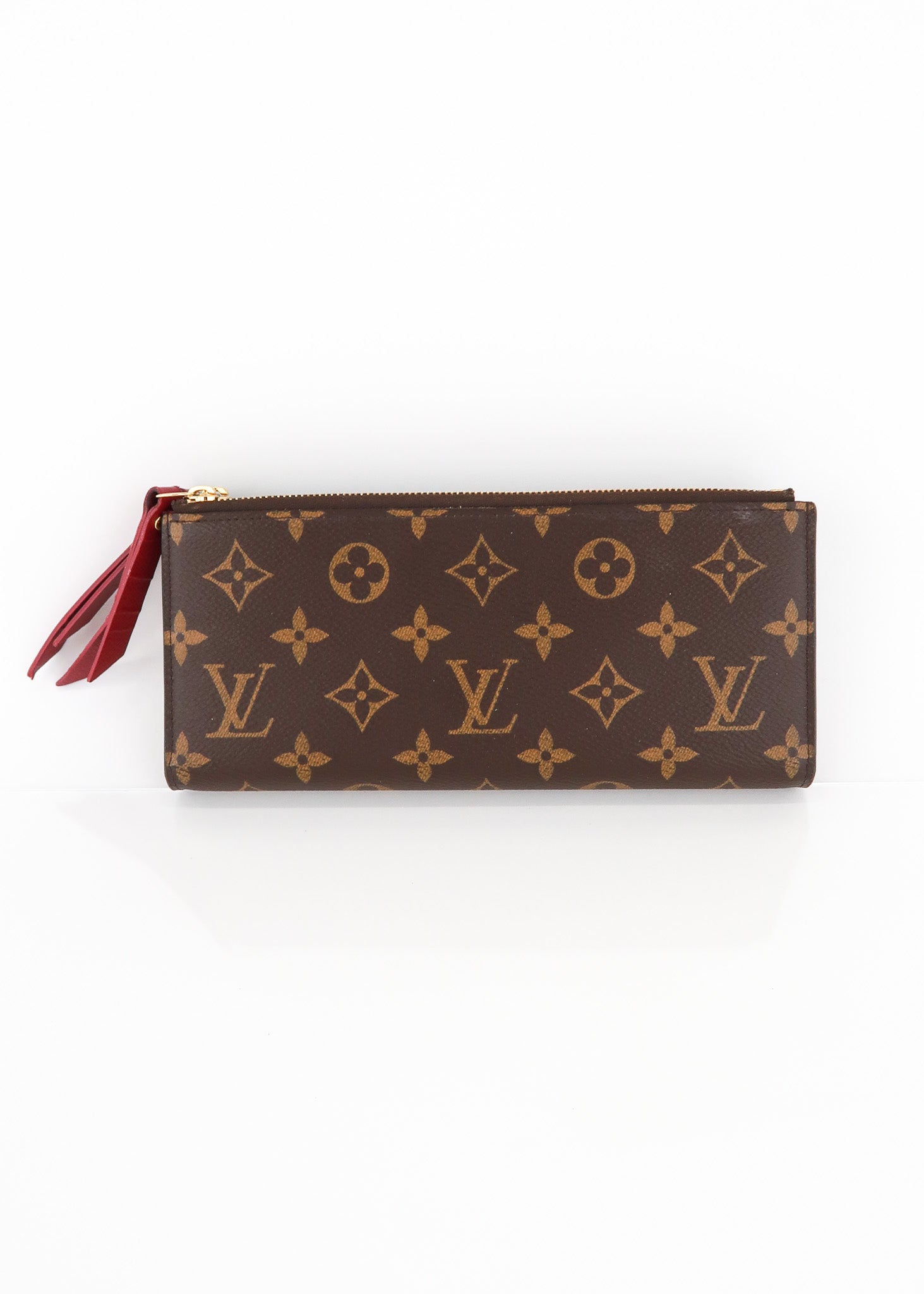 Pre- owned Louis Vuitton Monogram French Wallet 100% Authentic