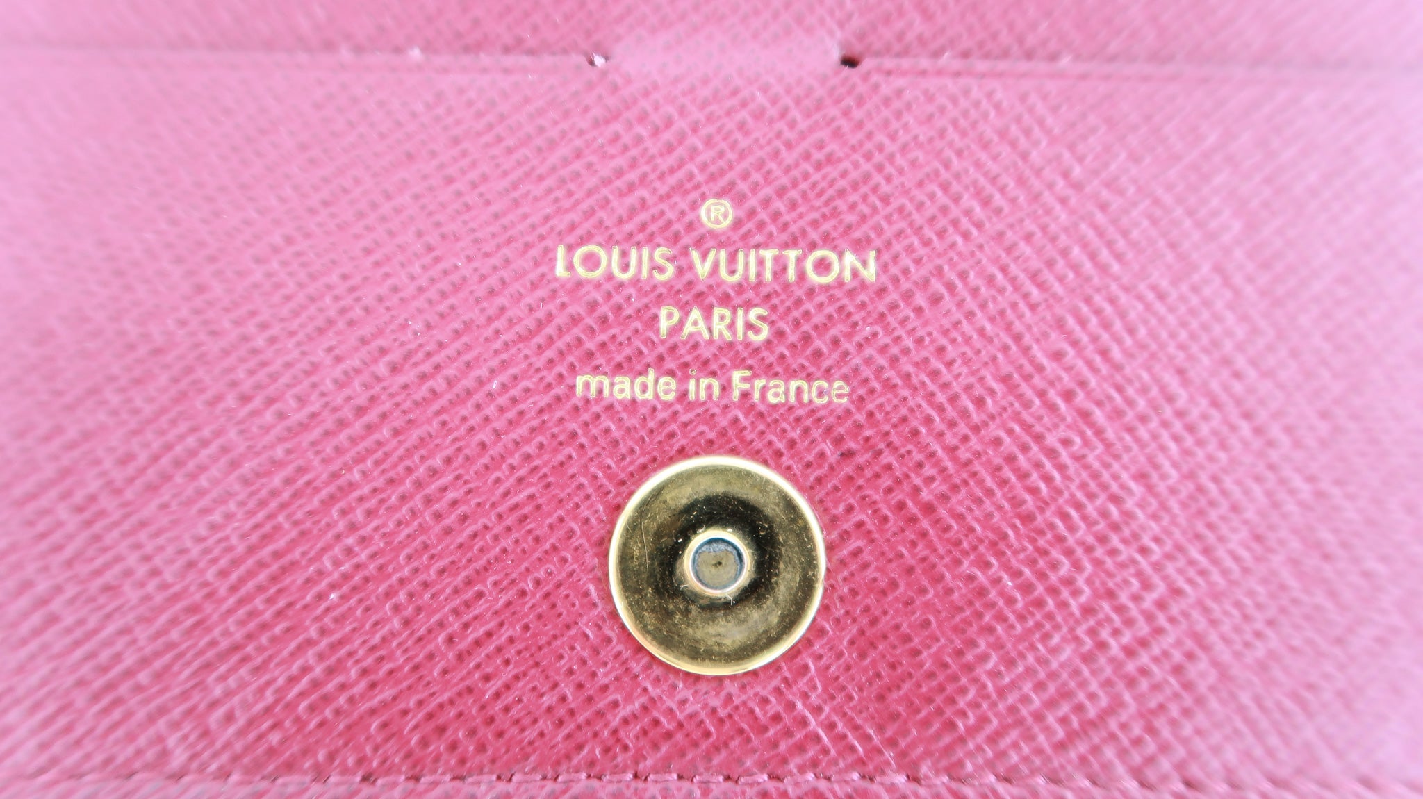 Louis Vuitton Monogram Canvas Fuchsia Adele Wallet - Yoogi's Closet