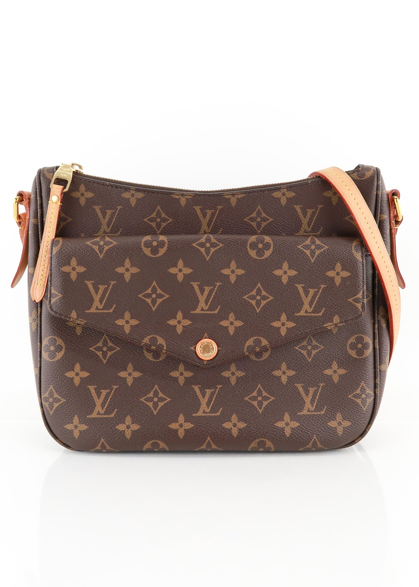 Louis Vuitton Brown Monogram Canvas Mabillon Crossbody Bag Louis
