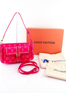 Louis Vuitton Monogram Fall for You Maxi Multi Pochette Accessories Fuchsia