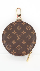 Louis Vuitton Multi Pochette Monogram Round Coin