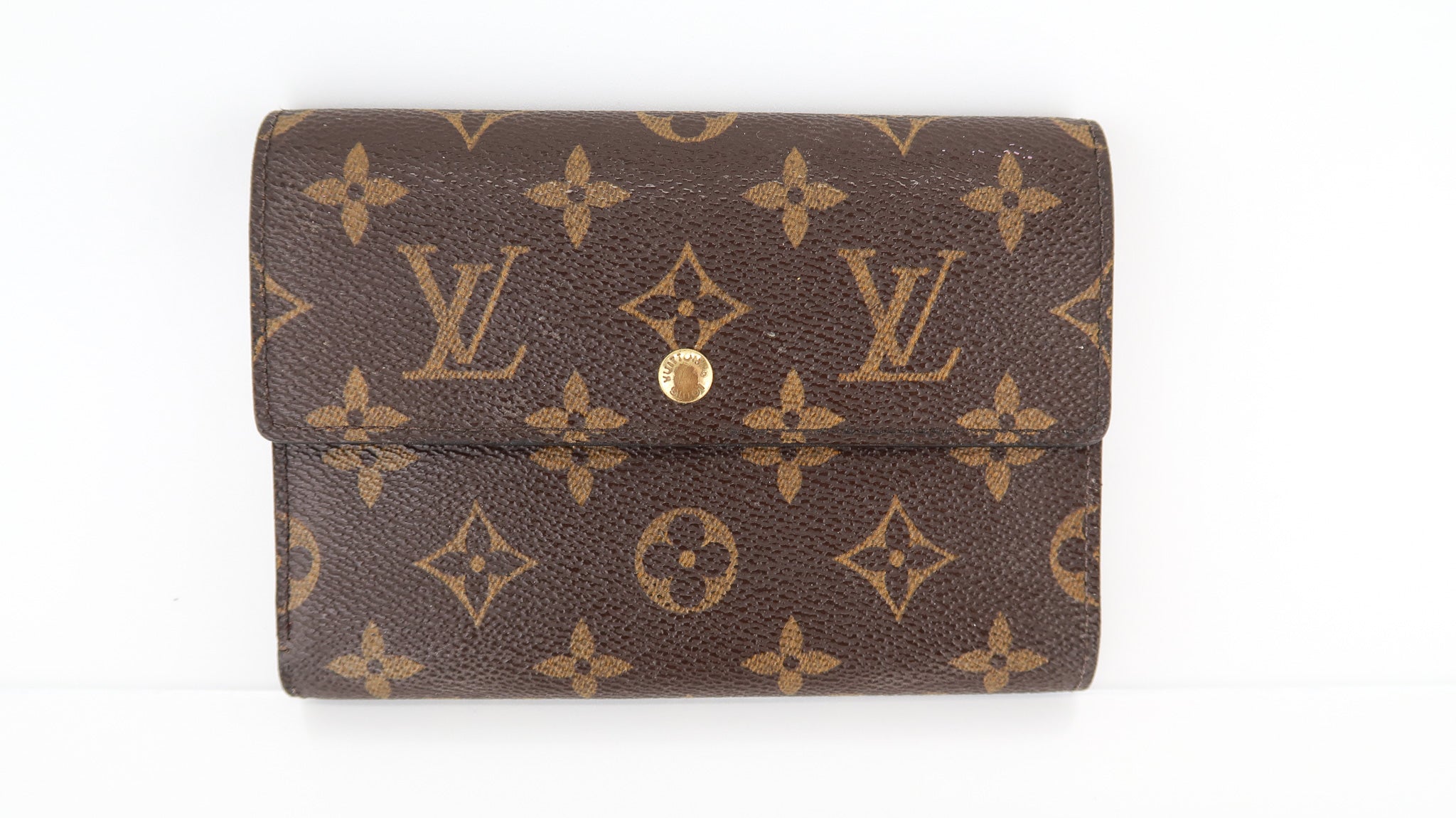 Louis Vuitton Monogram Porte Tresor Trifold Long Wallet converted