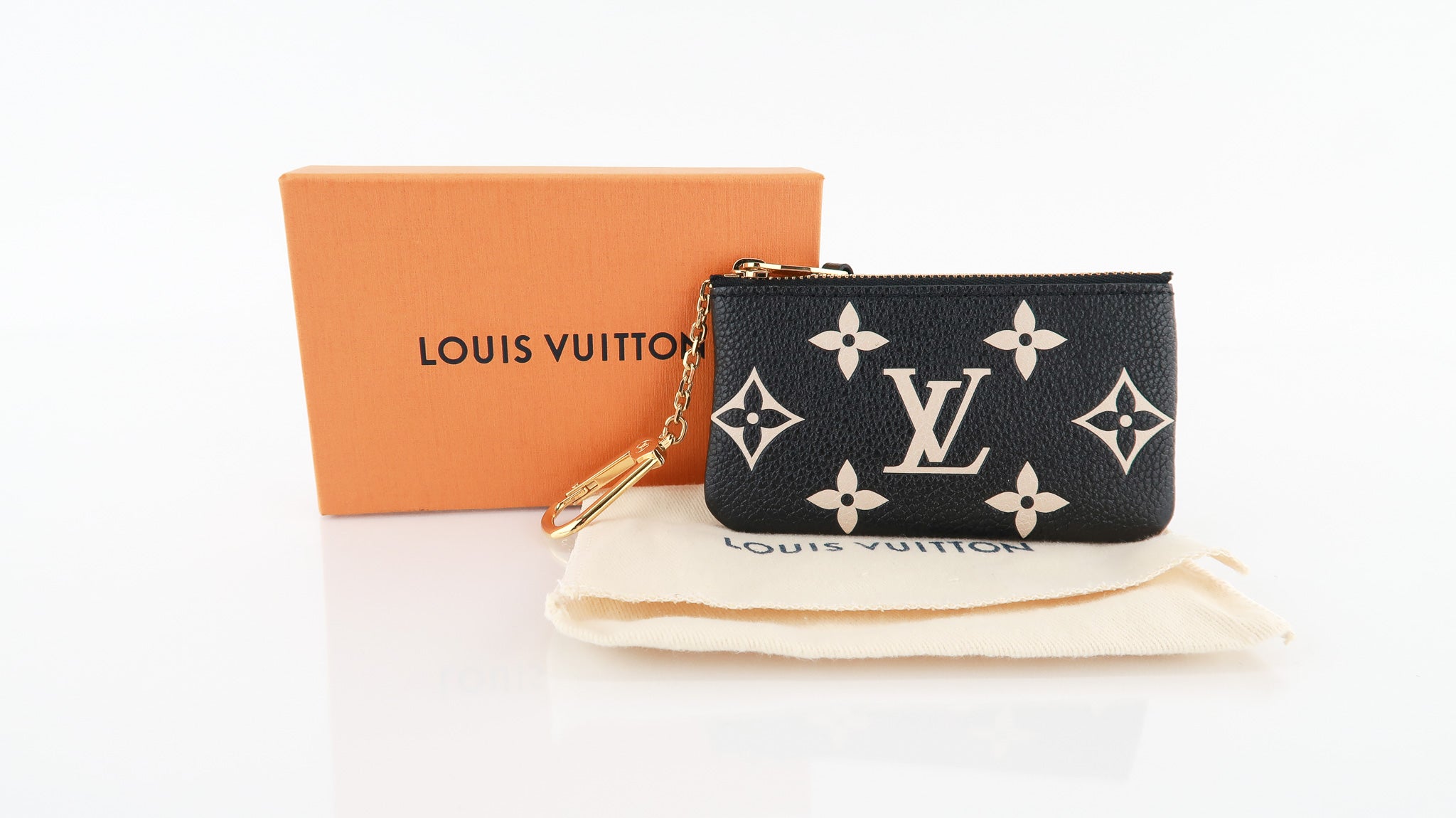 Louis Vuitton Bicolor Monogram Cles Key Pouch – DAC