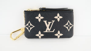 Louis Vuitton Bicolor Monogram Cles Key Pouch