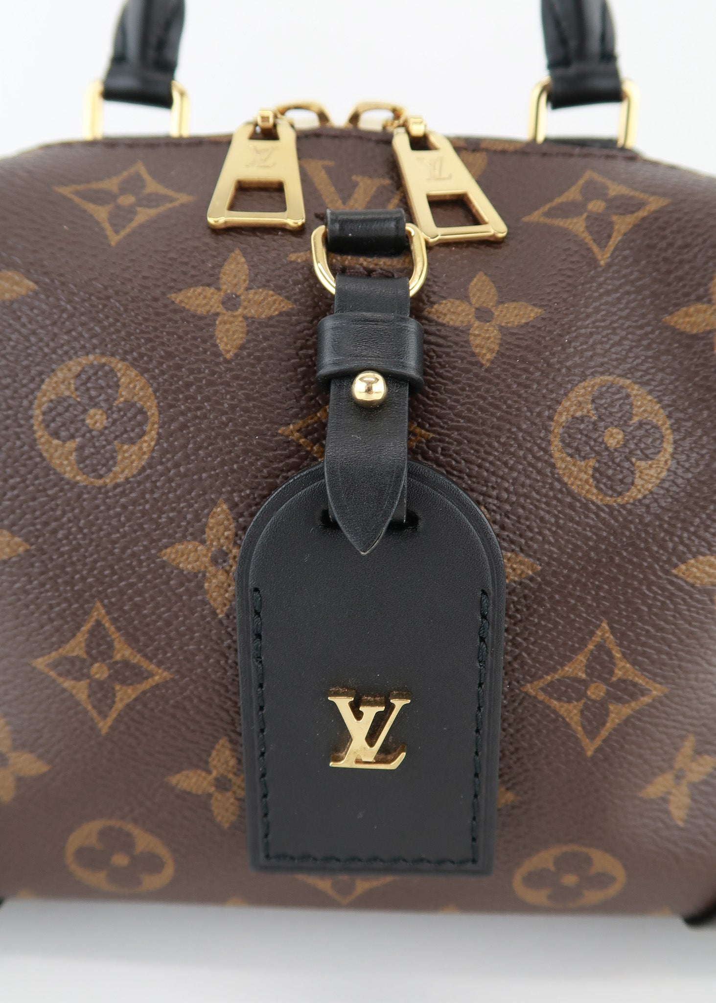 Louis Vuitton Petite Malle Souple Monogram Empreinte Black in Leather with  Gold-tone - US