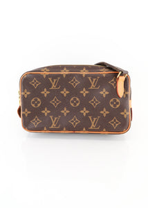 Past auction: Coated monogram canvas camera bag, Louis Vuitton french