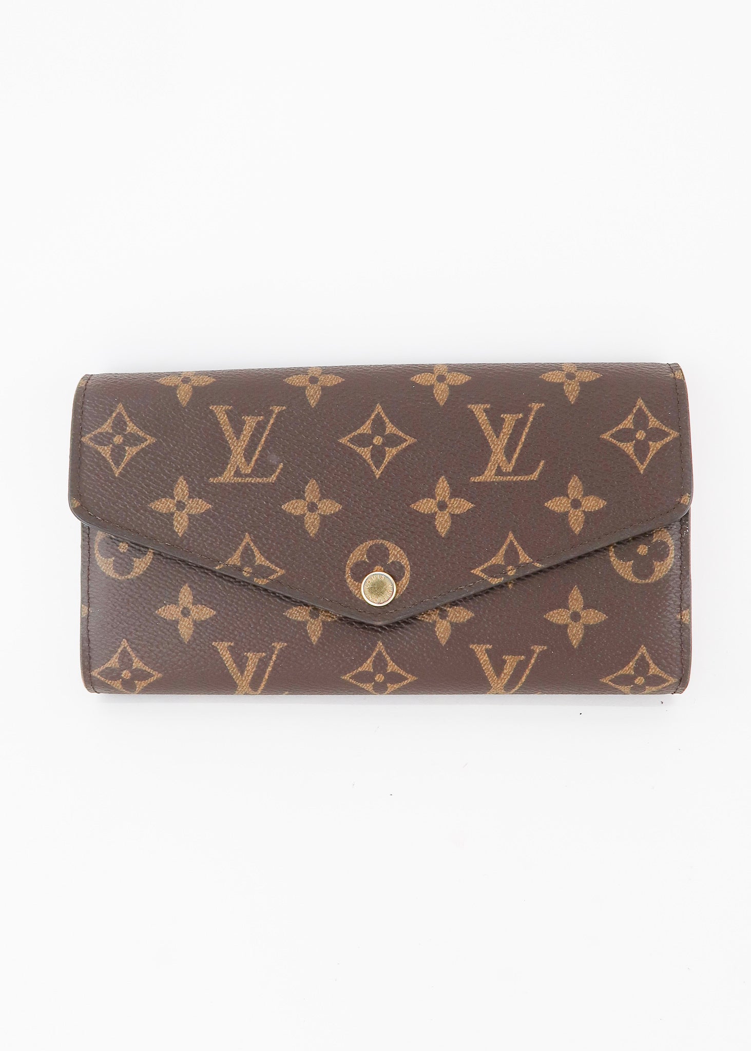 Louis Vuitton checkbook holder  Used louis vuitton, Louis vuitton sarah  wallet, Louis vuitton pouch