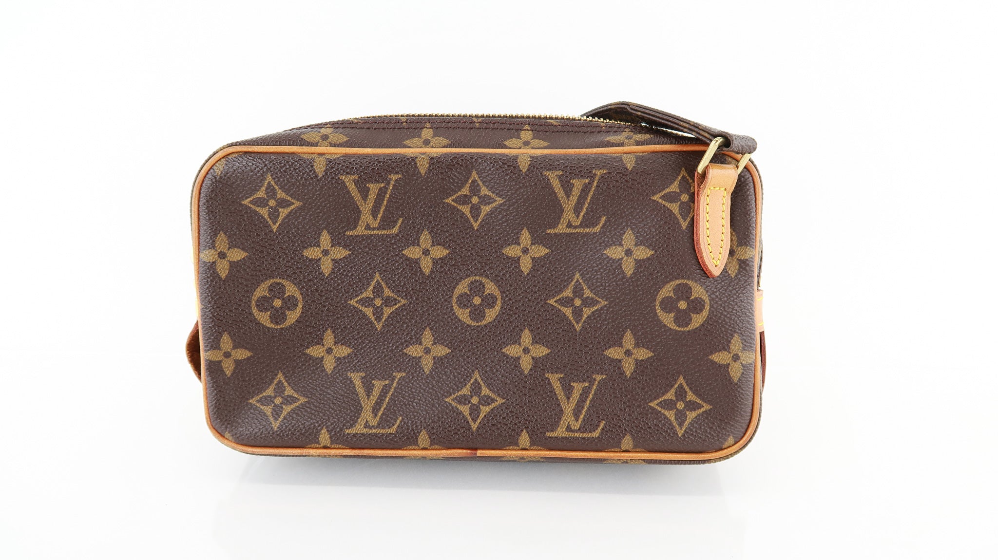 Louis Vuitton 100% Coated Canvas Brown Monogram Pochette Marly Bandouliere  One Size - 79% off