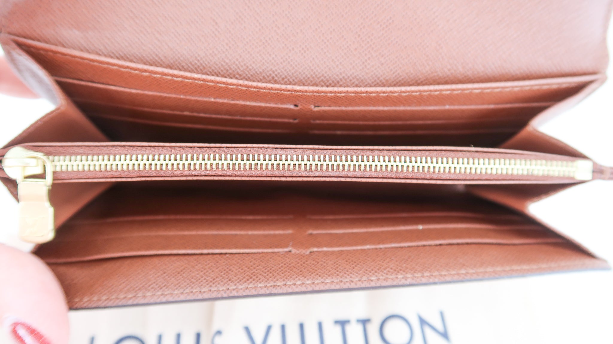 Louis Vuitton Monogram Sarah Wallet – DAC