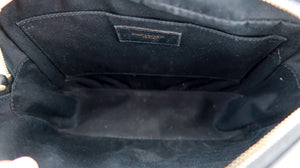Saint Laurent Calfskin Lou Camera Bag Black