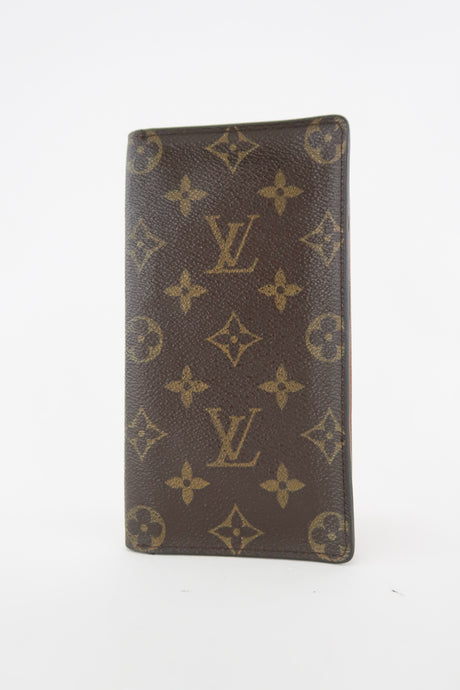 Louis Vuitton Monogram Checkbook