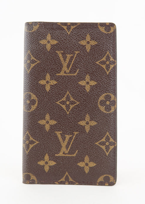 Louis Vuitton Monogram Checkbook