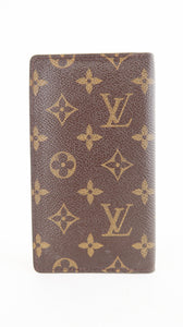 Louis Vuitton Monogram Checkbook