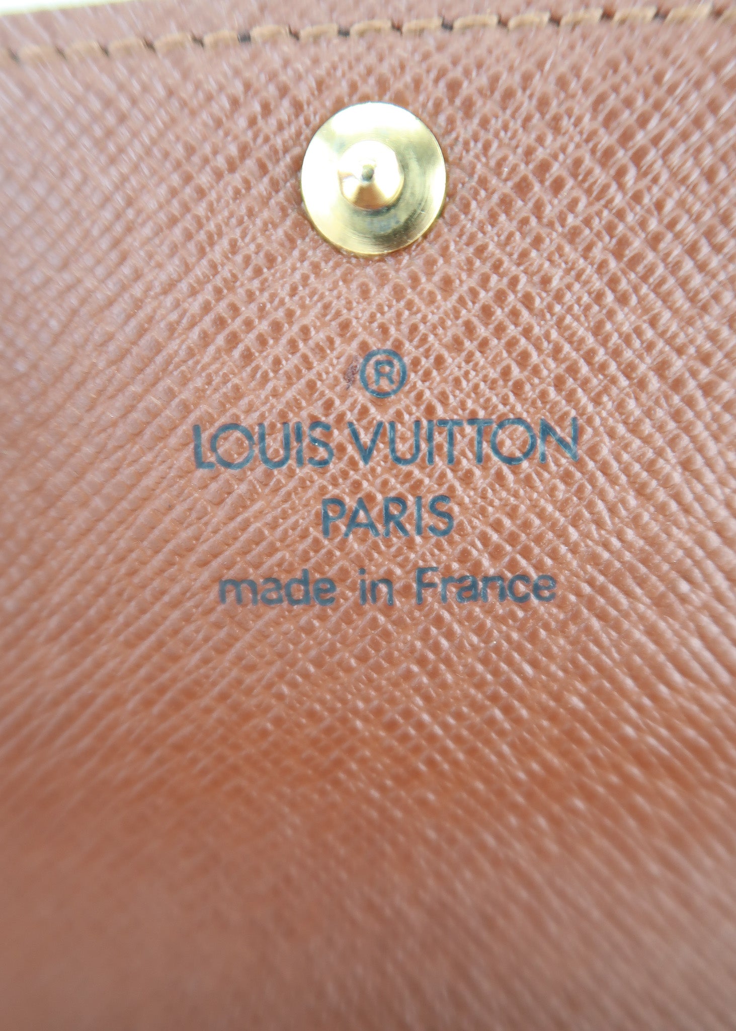 Vintage Louis Vuitton Monogram Round Key Holder GM M60116 