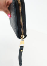 Load image into Gallery viewer, Louis Vuitton Empreinte Zippy Wallet Black