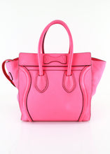 Load image into Gallery viewer, Celine Mini Luggage Neon Pink