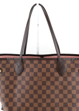 Load image into Gallery viewer, Louis Vuitton Damier Ebene Neverfull MM Rose Ballerine