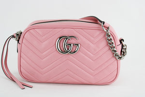 Gucci Marmont Small Shoulder Bag Pink